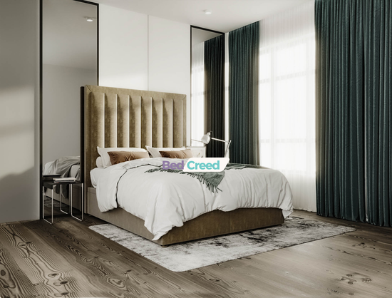 Forster Lines Panel Divan Ottoman Storage Bed