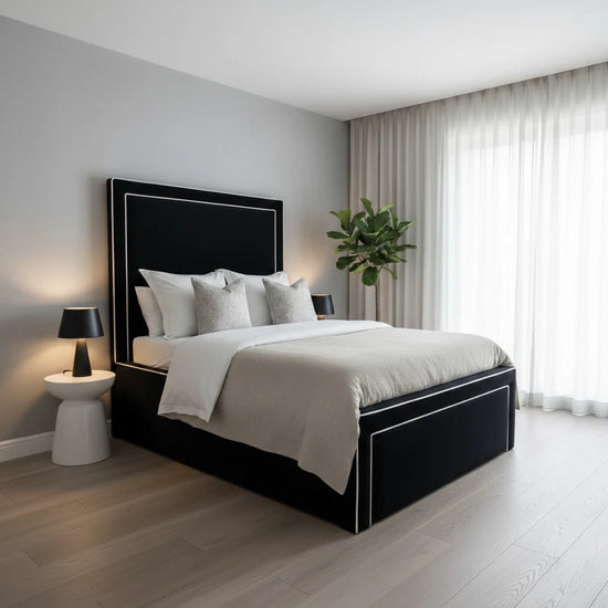 Ferndale Upholstered Bed Space-Saving