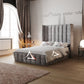 High Headboard Casey Winged Bed - Bed Creed