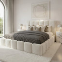 Elmbridge Ottoman Bed Upholstered With Optional Ottoman Gas Lift Storage