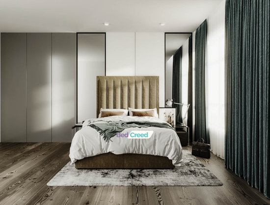 Forster Lines Panel Divan Ottoman Storage Bed