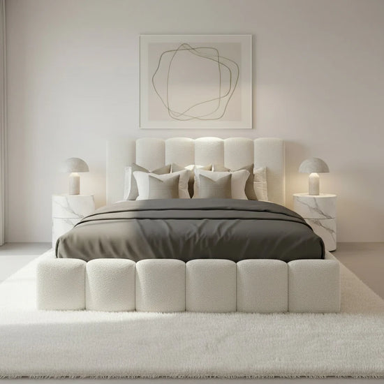 Elmbridge Ottoman Bed Upholstered With Optional Ottoman Gas Lift Storage