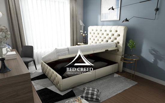 Palma Divan Ottoman Storage Bed - Bed Creed
