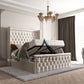 Orlando Square Wingback Bed