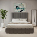 Godfrey Ottoman Bed Upholstered With Optional Ottoman Gas Lift Storage