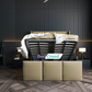 Cilo Linear Lines Stripe Winged Bed