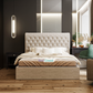 Neo Chesterfield Sleigh Bed