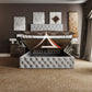 High Headboard Mage Chesterfield Bed - Bed Creed