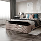 Fully Chesterfield Designer Upholstered Ottoman Box