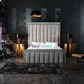 Sentorini Wide Extended Oversized Headboard Bed