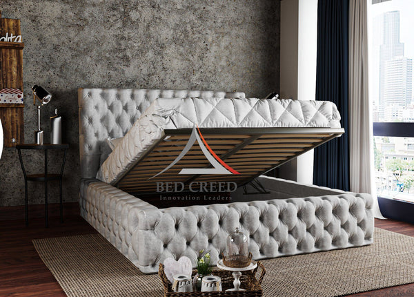 Apollo Thick Winged Bed - Bed Creed