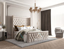 Orlando Square Wingback Bed - Bed Creed